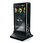 Estación de Carga C/ Pantalla LCD 7", 2 x USB 2.0A + 1 Cable MicroUSB + 1 Cable Lightning, QIAN QTBPB18001