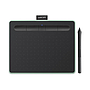 Tableta Gráfica Digitalizadora, Intuos Creative Pen Small, Bluetooth. Color Verde, WACOM CTL4100WLE0