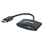 Adaptador de Video DisplayPort - HDMI / VGA (M-H), MANHATTAN 152587