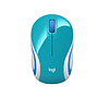 Ratón (Mouse) Óptico Modelo M187, Inlámbrico (USB), Hasta 1000 DPI, Color Verde, Tamaño Mini, LOGITECH 910-005363