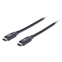 Cable de Datos USB-C - USB-C (M-M), Longitud 1.0 Metros, MANHATTAN 354899