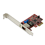 Tarjeta PCI Express, 1 x RJ45 10/100/1000 Mbps (Gigabit), INTELLINET 522533
