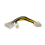 Cable de Energía P4 / LP4 - EPS (H-M), 0.15 Metros, STARTECH EPS48ADAP