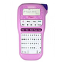 Rotuladora Portátil Modelo H110, C/ Teclado QWERTY, Color Rosa, BROTHER PTH110PK