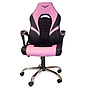 Silla Gamer Modelo Titan, Semi Reclinable, Color Rosa/ Negro, Max. 120 Kg, NACEB NA-0935RS
