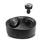 Audífonos Intrauriculares TwinBuds KHS-700, Inalámbrico, Bluetooth, Negro, Klip Xtreme KHS-700