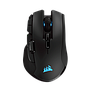 Ratón (Mouse) Gamer Modelo IronClaw, Conexión Inalámbrica / Alámbrica, RGB, 18,000 DPI, 10 Botones, Batería Recargable, CORSAIR CH-9317011-NA