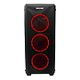 Gabinete Gamer Evotec Modelo Keops, ATX, Ventana Lateral de Cristal Templado, Línea Frontal de Iluminación, Sin Fuente de Poder, NACEB EV-1013R