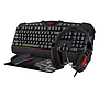 Audífonos Con Micrófono + Ratón (Mouse)+ Teclado + MousePad Gamer, NACEB NA-0934