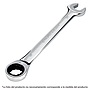 Llave Combinada con Matraca, Medida 9/16", Largo 185 mm, TRUPER LL-2018X