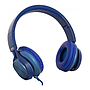 Audífonos Con Micrófono Modelo Mobifree, Alámbricos (3.5 mm), Cable 1.2m, Color Azul Metálico, ACTECK MB-02013