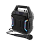 Bocina Portátil para Fiestas Spree, Batería Recargable, Luz LED, Bluetooth, 3.5mm, USB, Color Negro, XTECH XTS-700
