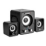 Bocinas 2.1, Alámbrico, 2.1 Canales, 12W RMS, USB, MicroSD, Color Negro, XTECH XTS-375BK