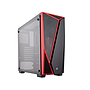 Gabinete Carbide SPEC-04 con Ventana, Midi-Tower, ATX/Micro-ATX/Mini-ITX, USB 3.0, sin Fuente, Negro/Rojo, CORSAIR CC-9011117-WW