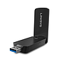 Adaptador USB - WiFi, Doble Banda (Hasta 866 Mbps), Color Negro, TP-LINK LINKSYS WUSB6400M