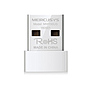 Adaptador USB - WiFi, Hasta 150 Mbps, Tamaño Mini, Color Blanco, MERCUSYS MW150US