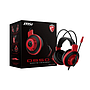 Audífonos Gamer con Micrófono, DS501, Alámbrico, 2.1 Metros, 3.5mm, Negro/Rojo, MSI DS501 GAMING HEADSET