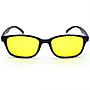 Lentes Anti reflejantes (Anti radiación), Mica Amarilla, Color Negro Mate, BROBOTIX 302807