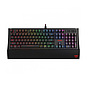 Teclado Gamer Viper 760, Mecánico (Kailh Switch), Iluminación RGB. Color Negro, USB, Ingles, PATRIOT PV760MBUMXGM