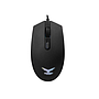 Ratón (Mouse) Gamer Óptico Cross Fire, Alámbrico, USB, 1200DPI, RGB, Color Negro, NACEB NA-0936