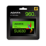 Unidad de Estado Sólido (SSD) SU630, Capacidad 960GB, F. F. 2.5", SATA Rev. 3.0 (6Gb/s), ADATA ASU630SS-960GQ-R