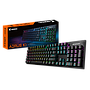 Teclado Gamer AORUS K1, Mecánico (Cherry MX Red), Iluminación RGB, Color Negro, USB, (Inglés), GIGABYTE GK-AORUS K1