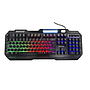 Teclado Gamer, Membrana, RGB, Alambrico (USB), Longitud Cable 1.5 Metros, OCELOT OGEK01