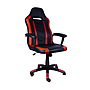 Silla Gamer Chaser, Reposa Brazos, Soporte Cervical y Lumbar, Color Rojo, Max. 110 Kg, CHASER CH-FIRERED