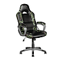 Silla Gamer Modelo GXT 705C Ryon, Reclinable, Color Negro / Verde Militar (Camuflaje), Max. 150 Kg, TRUST 24003