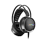 Audífonos con Micrófono Gamer Start the Game, Alámbrico 3.5mm, Iluminación RGB, Color Negro, VORAGO HS-502