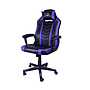 Silla Gamer Chaser, Reposa Brazos, Soporte Cervical y Lumbar, Color Morado, Max. 110 Kg, CHASER CH-FIREPURPLE