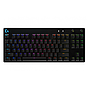 Teclado Gamer, G Pro RGB, Alámbrico (USB),  Switch GX Blue, Longitud del Cable 1.8 Metros, Ingles, LOGITECH 920-009388