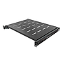 Charola P/ Rack 19", 1U, Profundidad 55 Centímetros, Deslizable, Soporta Hasta 35 Kilos, INTELLINET 712620