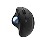 Ratón (Mouse) Ergonómico Óptico Trackball Ergo M575, Inalámbrico, Bluetooth/USB, 2000DPI, Color Negro, LOGITECH 910-005869