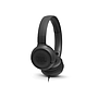 Audífono con Micrófono, Tipo Diadema, Tune 500, Alámbrico, 3.5mm, Color Negro, JBL JBLT500BLKAM