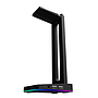 Base para Audífonos / Diadema Gamer, T11 Eleven, Color Negro, 2x USB / 1x 3.5mm, NACEB NA-0952