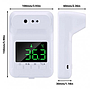 Termómetro de Pared Modelo K-3S, Incluye Cable de Carga Micro USB, Manual de Uso, También Funciona con 3 Baterías AAA (No la Incluidas), KSA THWAL1