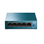 Switch de Escritorio Litewave, Gigabit de 5 puertos 10/100/1000 Mbps, Carcasa Metálica, TP-LINK LS105G