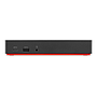 Docking Station Thinkpad USB-C Dock Gen2, USB-C 3.0, 3x USB 3.0, 2x USB 2.0, 1x HDMI/2x DisplayPort/1x RJ-45, Color Negro, LENOVO 40AS0090US