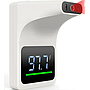 Termómetro de Pared Modelo UFR101, Incluye Cable de Carga USB-C y Baterías Recargable de 2,000 mAh, Pantalla LED, GEKKA UFR101
