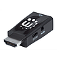 Adaptador / Convertidor de Video HDMI Macho a VGA Hembra, + 3.5mm + Micro USB, Color Negro, MANHATTAN 151542