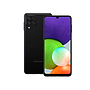 Smartphone Galaxy A22, CPU MediaTek MT6769T, RAM 4GB, ROM 128GB, LED Multi Touch 6.4" HD+, BT 5.0, Wi-Fi, Cámara Ppal 48MP, Android 11, Color Negro, SAMSUNG SAMGLXA22-N