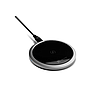 Cargador para Smartphones, Inalámbrico, Modelo HALO, 1x Micro-USB 2.0, Color Negro/Plata, KLIP EXTREME KMA-850