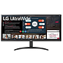 Monitor LED Modelo 34WP500-B, 34", UltraWide (21:9), WFHD (2560x1080), FreeSync, 75Hz, 5 ms, HDMI, Color Negro, LG 34WP500-B