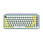Teclado Mecánico, Modelo Pop Keys, Inalámbrico (Bluetooth / USB), Color Daydream, LOGITECH 920-010714