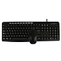 Kit de Teclado y Ratón (Mouse) K400, Alámbrico, USB, Color Negro, (Español), ACTECK AC-929813