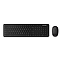 Kit de Teclado y Ratón (Mouse) Inalámbricos, Bluetooth 4.0, Color Negro, MICROSOFT QHG-00003