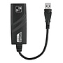 Adaptador de Red USB 2.0 - Ethernet, 10/100 Mbps, Color Negro, GIGATECH USB2RJ45