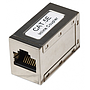 Cople Modular Metálico en Línea, Cat5e, RJ-45, UTP FTP, 8P8C Hembra a 8P8C Hembra, Color Plata, INTELLINET 504768