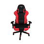 Silla Gamer Modelo Falcon, Reclinable, Soporte Cervical y Lumbar, Color Negro / Rojo, Max. 120 Kg, NACEB NA-0940R